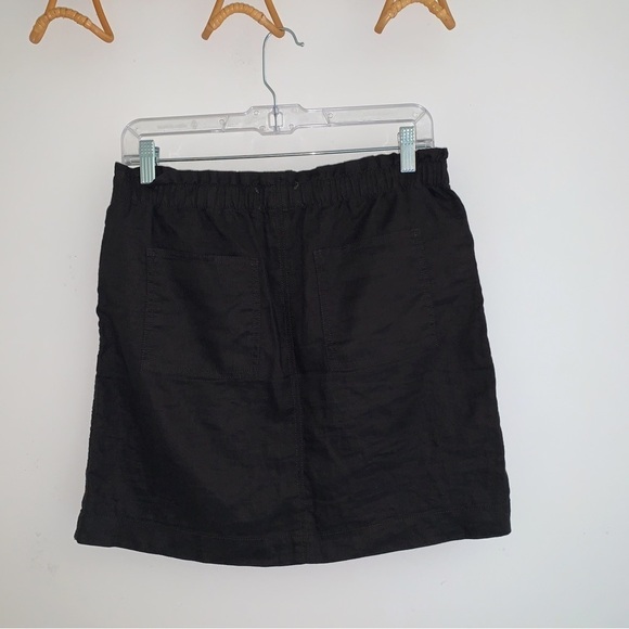 Lou & Grey Zip Front Linen Skirt - Picture 4 of 7